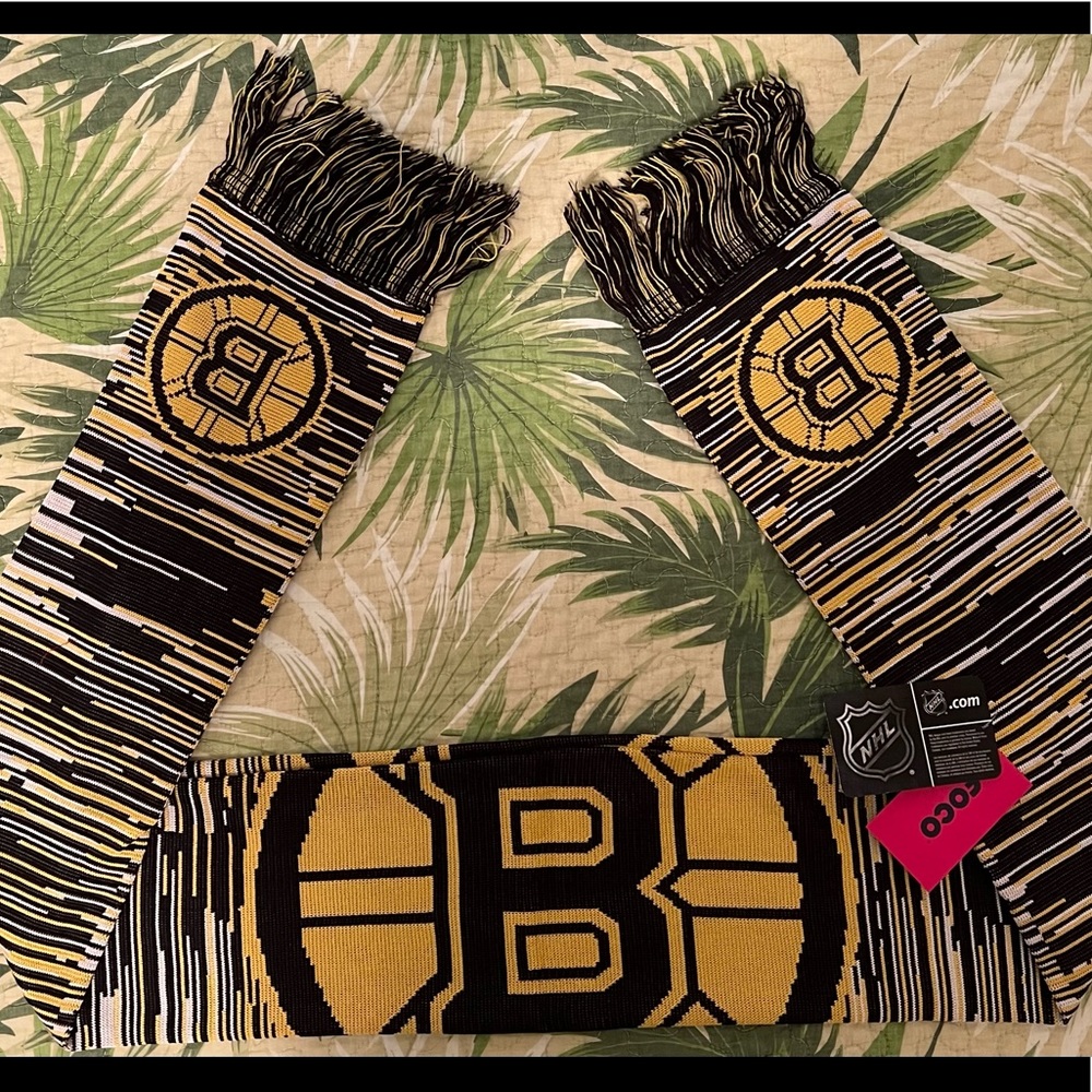 Boston Bruins Static Big Logo Scarf